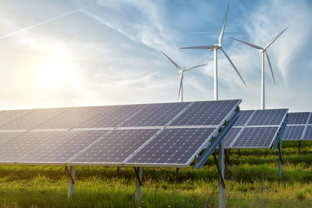 Solenergi och vindkraft